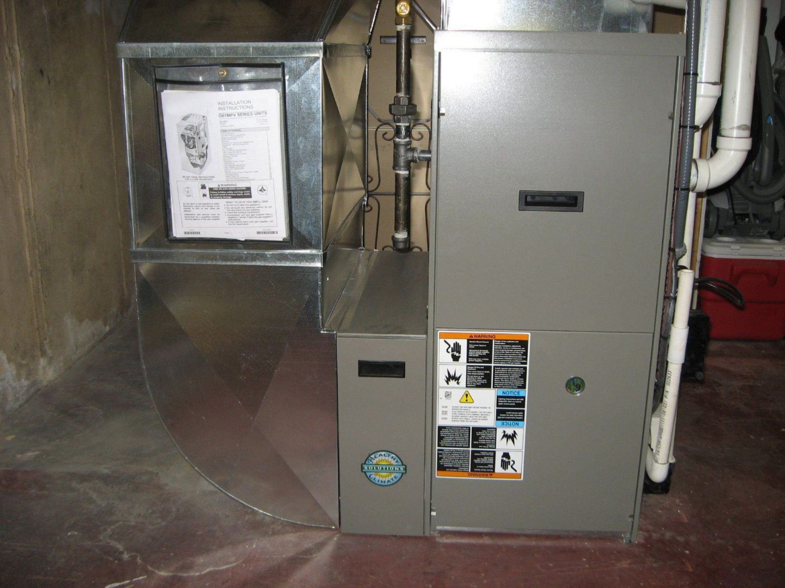 Gas Furnaces Price Trane L-Shaped Chart | Crowlex